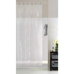 Zenna Home, Clear 8-Gauge Heavyweight EVA Stall Shower Liner