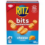 Ritz Bits Cheese Sandwich Crackers, School Snacks, 180g