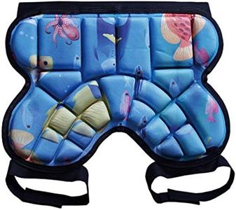 Youth Boys Butt Pads Hip Padded Shorts Girls Sport Protective Gear Guard Pad for Skateboard Roller Skating Ski Snowboard Blue