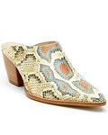 Matisse Women's Mule Slide Sandal, Multi Snake, 4.5 UK