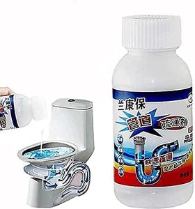 Powerful Sink & Drain Cleaner Powder | Powerful & Clog Remover Sink Cleaning Powder | Automatic Toilet Blockage Cleaner, Removes Clogs, Blockage in Washbasin, Septic Tank, Sinks, Pipes (pack of 4)