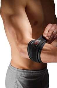 McDavid Tennis Elbow Support Strap – Targeted Pressure, Fits Left/Right