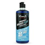Wavex Windshield Washer Fluid for Car 500ml | Concentrated Car Wiper Fluid for Windshield Tank | Streak-Free Crystal Clear Visibility | Removes Dirt, Oil & Hard Water Marks