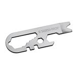 SWISS+TECH ST67129 14-in-1 Micro Wrench Multi-Tool, Stainless Steel Construction, for Keychain, Auto, Camping, Hardware (Single Pack)