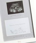 Mamas & Papas Baby Forever Treasured Double Scan Photo Frame Keepsake Gift, Cream