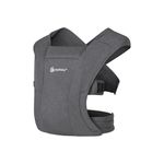 Ergobaby Embrace Newborn Baby Carrier for Infants 0-12 Months (7-25 lbs) - Ergonomic 2-Position Infant Carrier with Head and Neck Support, Hip-Healthy Positioning - Heather Grey