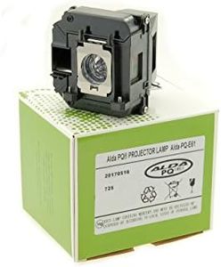 Alda PQ Premium Projector Lamp Compatible with Epson EB-430, EB-431i, EB-435W, EB-436Wi, EB-910W, EB-915W, EB-925, H388A, Powerlite 435W, Powerlite 915W Projectors, Lamp with Housing