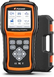 FOXWELL NT630 Plus OBD2 Scanner with ABS and SRS, 2024 ABS Scan Tool Bleeding Brake SRS Scanner Live Data, Car Code Reader Diagnostic Tool Bidirectional Scanner with SAS Oil Light