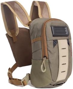Ussuris Small Fly Fishing Chest Pack Ultralight Wading Chest Bag Mini Vest Pack Micro Fishing pouch