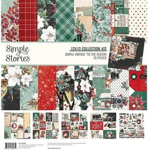 Simple Stories Collection Kit 12"X12"-Simple Vintage 'Tis The Season