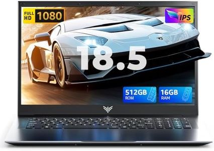 ACEMAGIC AX18 18,5 Zoll Laptop,8000mAh,Twin Lake N150 (bis zu 3,6 GHz), 16 GB DDR4 512 GB SSD bis zu 2 TB, 1920 x 1080 IPS Full HD Laptop, BT5.0, HDMI, Typ-C, 180° Öffnen und Schließen