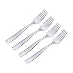 Viners Everyday Purity 4 Piece 18/0 Silver Stainless Steel Forks