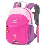 SKYSPER Toddler Backpack for Boys Girls Kids Travel Backpack Preschool Kindergarten Travel Daypack(Pink)