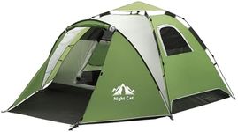 Night Cat Pop Up Tent for 3 4 Man: 