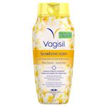 Vagisil Feminine Wash for Intimate Areas and Sensitive Skin, Scentsitive Scents pH Balanced and Gynecologist Tested, 360mL, White Jasmine