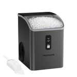 Frigidaire Countertop Crunchy Chewable Nugget Ice Maker, 33lbs per Day, Gunmetal