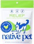 Native Pet Relief – 30 Chews - Anti-Inflammatory for Dogs with Turmeric, Polyphenols, Green Lipped Mussels – Dog Aspirin Alternative - Arthritis & Joint Pain Relief