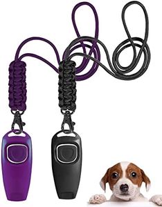 TODREMOU Dog Whistle Recall Training 2 Pack-Professional High Pitch-Can Be Heard By Human Ears