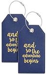 Casmonal Luggage Tags with Full Bac