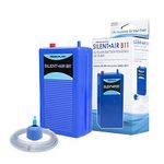 Penn Plax Silent Air B11 Battery Operated Aquarium Air Pump For Power Outage Automatic Turn On Keeps Fish Safe