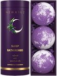 Deep Sleep Bubble Bath Bombs Infused Lavender and Chamomile Essential Luxurious Bath Additives for Dry Skin Nourishment -Indulge in A Blissful Bathing Experience with Our Relaxation Gift Set