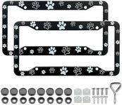 Paw Print License Plate Frame - 2 P