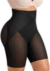 SHAPELLX Shapewear Tummy Control Shorts for Women, Butt Lift Thigh Slimmer