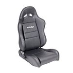 ProCar by Scat 80-1605-61R Sportsman Black Vinyl/Velour Right Racing Seat