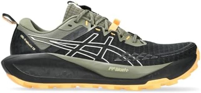 ASICS Men's Gel-Trabuco 13 Running Shoes, Black/Cream, 12