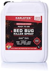 Karlsten Bed Bug Killer – Ultra Strong Pest Control Spray – Pro Bed Bug Protection – (5 Litres)