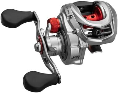 Lew's Laser MG Speed Spool SLP Baitcast Fishing Reel, 6.8:1 Gear Ratio, Right-Hand Retrieve, Graphite Frame, 8 Bearing System with Stainless Steel Double Shielded Ball Bearings