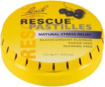 Bach Original Pastilles Blackcurrant Single Flower Rescue Remedy