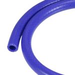 TOP-VIGOR Silicone Vacuum Tubing Heater Hose 10mm ID x 16mm OD 1m / 3.28ft Length for Car, Engine Heater Radiator Coolant Vacuum Water Air Tubing Blue