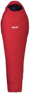 MILLET - Sac De Couchage Baikal 1500 Reg -4 to 0 Celsius - Unisexe - Rouge, Ouverture zippée à Droite