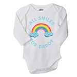 Bonorganik All smils for dady bodysuit(BON11007_6-9M)