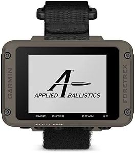 Garmin Foretrex 901, Ballistics Edition, Wrist-Mounted GPS Navigators, Upgraded Multi-Band GNSS, Longer Battery Life