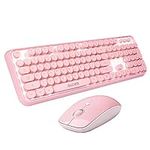 SADES V2020 Pink Wireless Keyboard 