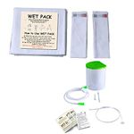 Widely Pure Enema kit satvik movement and wet pack cotton patti satvik movement Improved combo pack with user manual