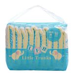 LittleForBig Printed Adult Brief Diapers 10 Pieces - Little Trunks M
