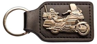 Motorcycle key ring for Hon Goldwing, key ring for Hon Goldwing, gl1500, GL1500, gl 1500, GL 1500, keychain, keychain, llavero, keyring, portachiavi, porte-clés, multicoloured, angemessen