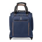 Travelpro Crew Classic Lightweight Softside Luggage — Rolling Underseat Carry-On Bag, 14" Laptop or Tablet Sleeve — Patriot Blue, 17-Inch