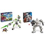 LEGO 71454 DREAMZzz Mateo and Z-Blob the Robot Toy Set & 75370 Star Wars Stormtrooper Mech Set, Buildable Action Figure Model