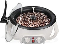 Electric Coffee Bean Roaster, Coffee Roaster Machine for Cafe Shop Home Household Use Nut Peanut Cashew Chestnuts Roasting Machine 110V