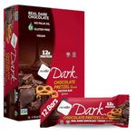 NuGo Dark Chocolate Pretzel, 12g Vegan Protein, 200 Calories, Gluten Free, 12 Count