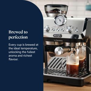 DeLonghi La Specialista Espresso Machine – Manual Coffee Maker