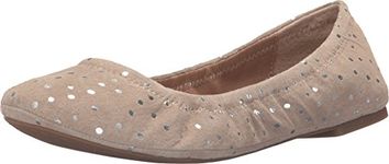 Lucky Brand Women's Emmie Ballet Flat Grey Size: 4 UK