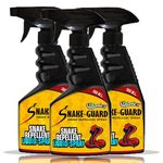 Veganie-X Snake Guard Snake Repellent Spray, Non-Toxic Natural Snake Repellent for Outdoors indoors, Snake Away, Snake Out (1500 ml, Pack of 3)