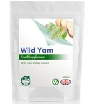 Wild Yam 500mg - 100 Tablets (Vegan) Menopause Support, Estrogens Properties, 16% Diosgenin