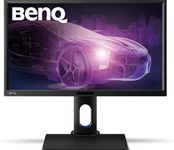 BenQ BL2420PT Designer Monitor (AQCOLOR Technology, 23.8 inch, 2K WQHD 1440P, sRGB/Rec.709, Compatible for MacBook Pro M1/M2), Black