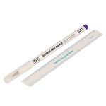 OTICA Skin Marker With Ruler Surgical Skin Marker Stencil Pen Tattoo Measure Ruler Set Tool(pack of 3)